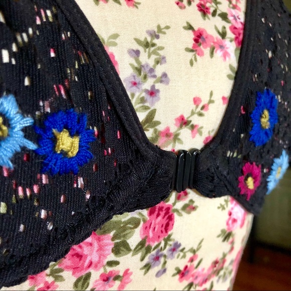 Free People Intimately Embroidered Bra 32C - Picture 2 of 6